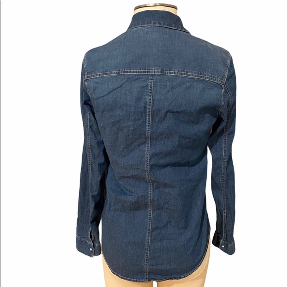 Calvin Klein Vintage Snap Denim Jean Chambray - Picture 3 of 10